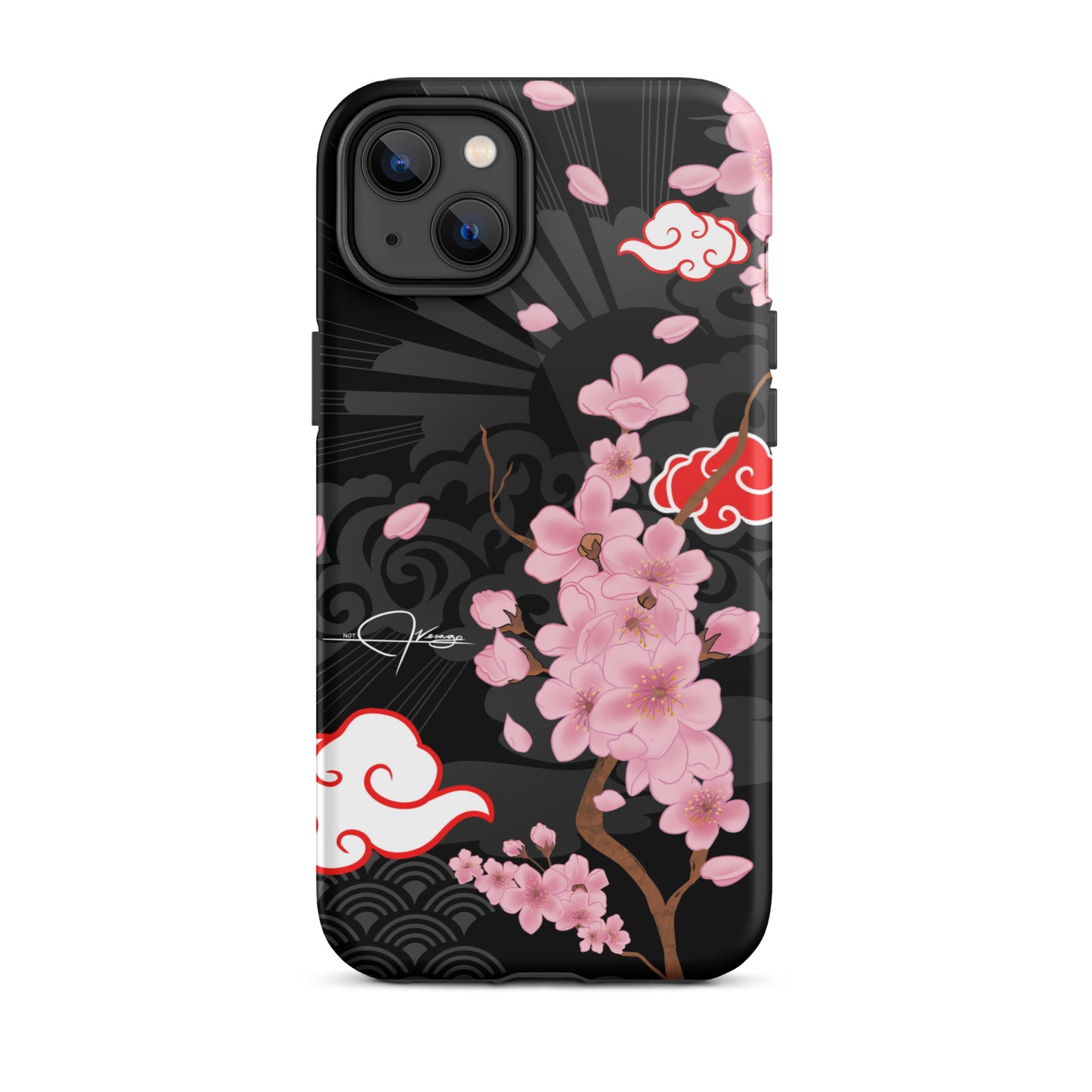 Japanese Blossom Clouds - Tough iPhone case