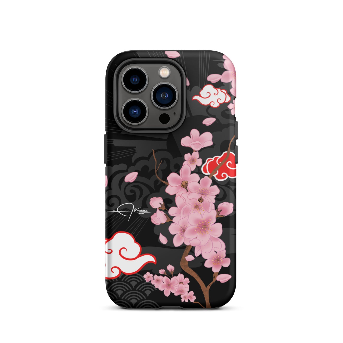 Japanese Blossom Clouds - Tough iPhone case