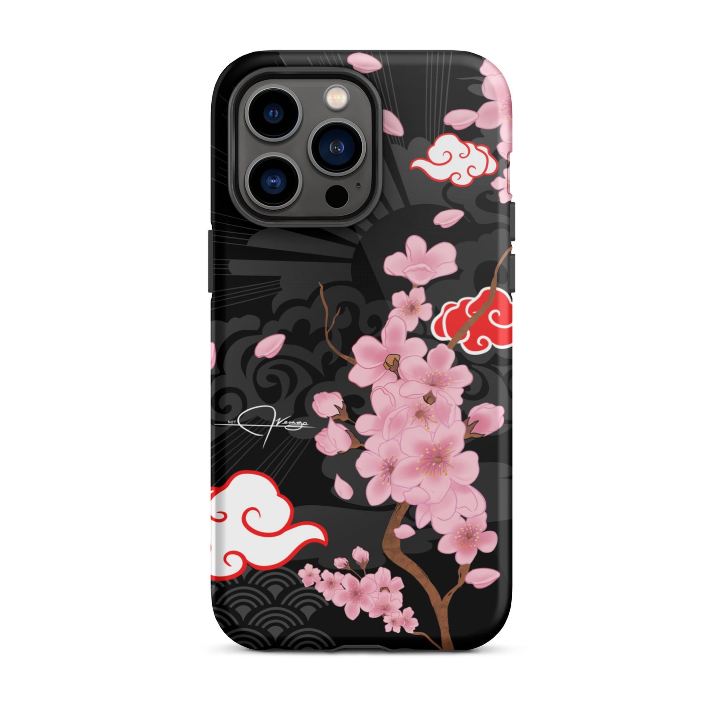 Japanese Blossom Clouds - Tough iPhone case