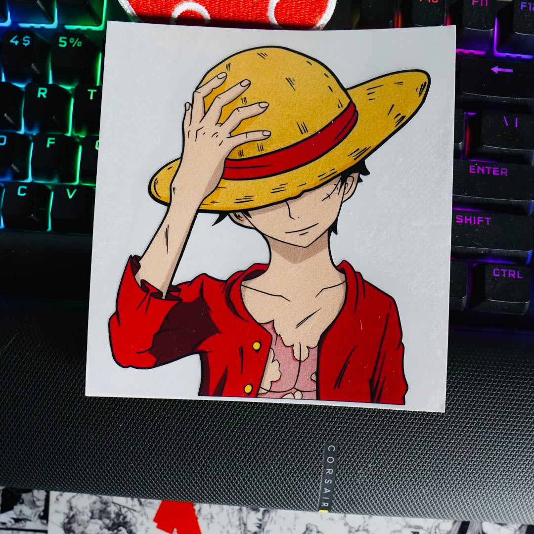 Premium Straw Hat Sticker