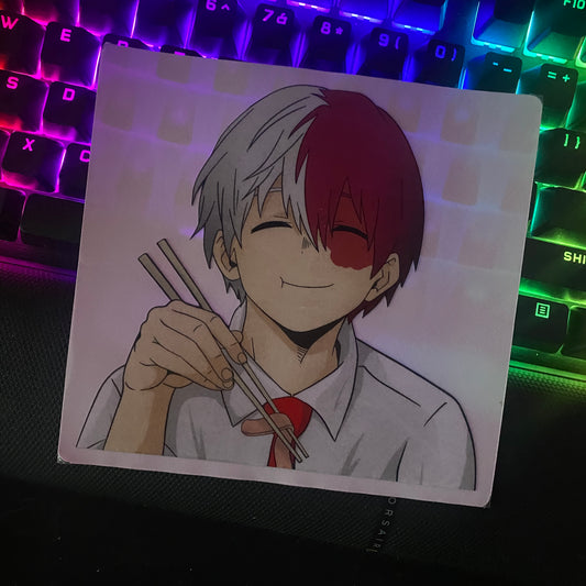 Premium Shoto Eating Sticker