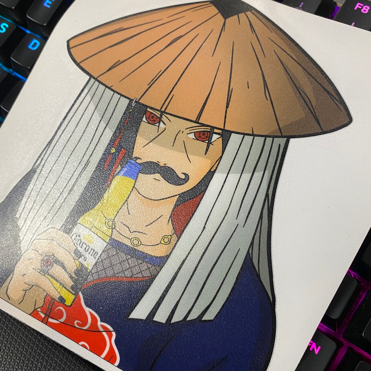 Corona Itachi - Collab Premium Sticker