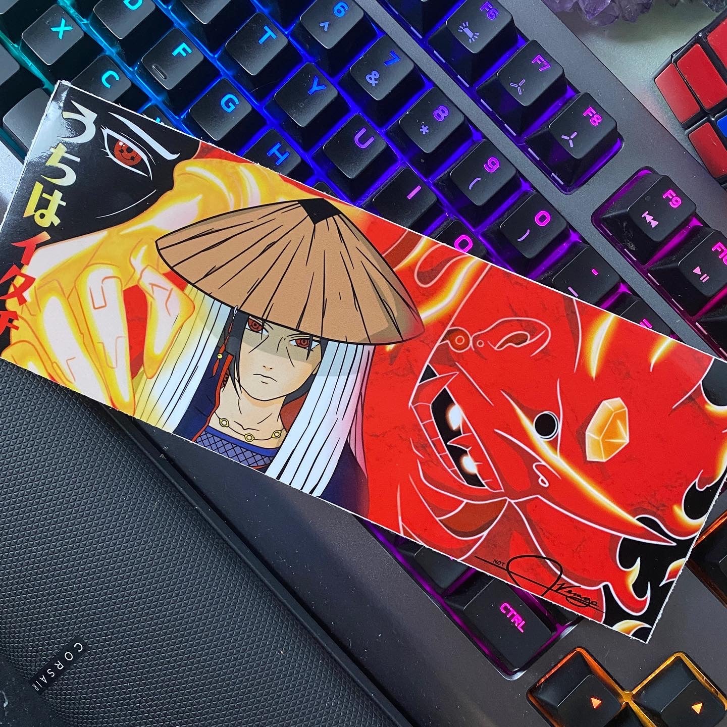 Red Susanoo!! Premium Stickers