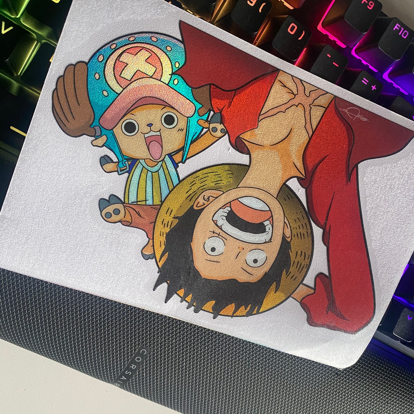 Hold on Tony Tony!  - Premium Sticker