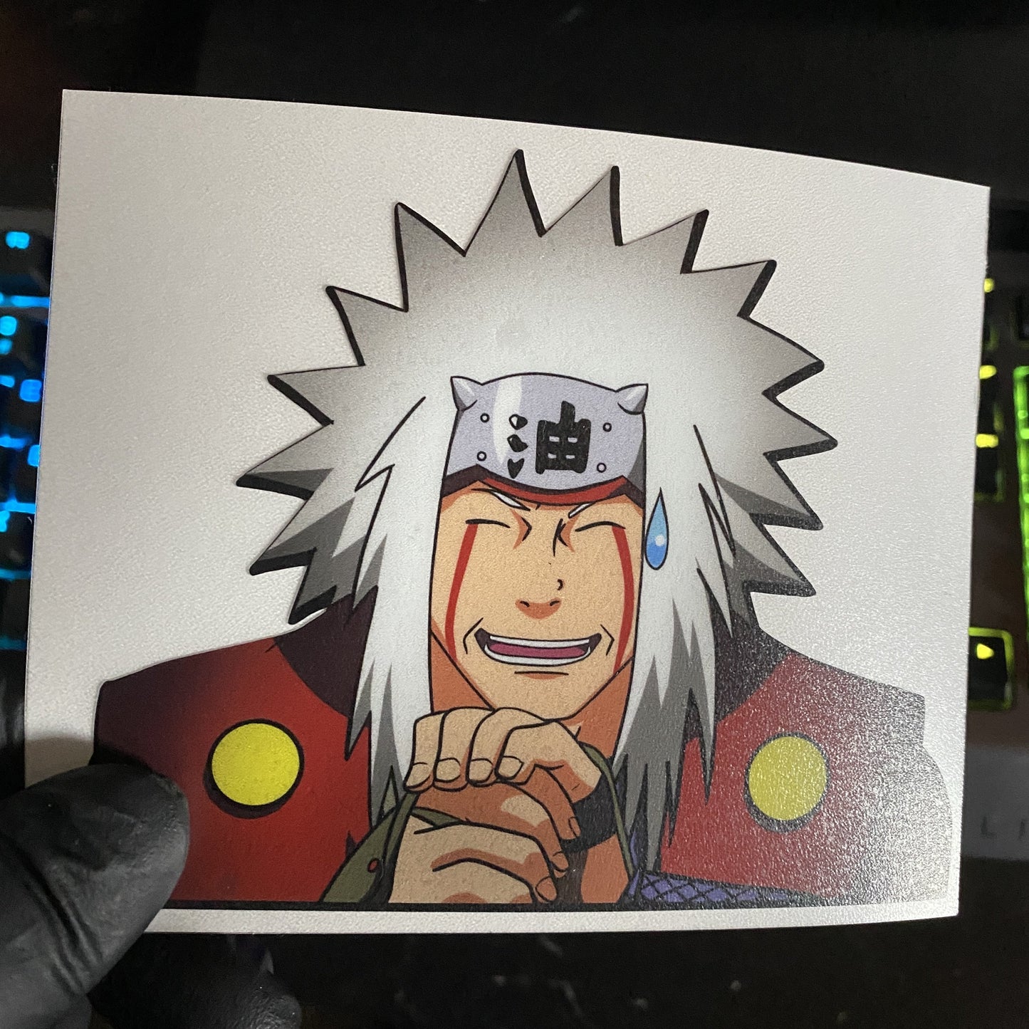 Premium Pervy Sage Half Body Sticker