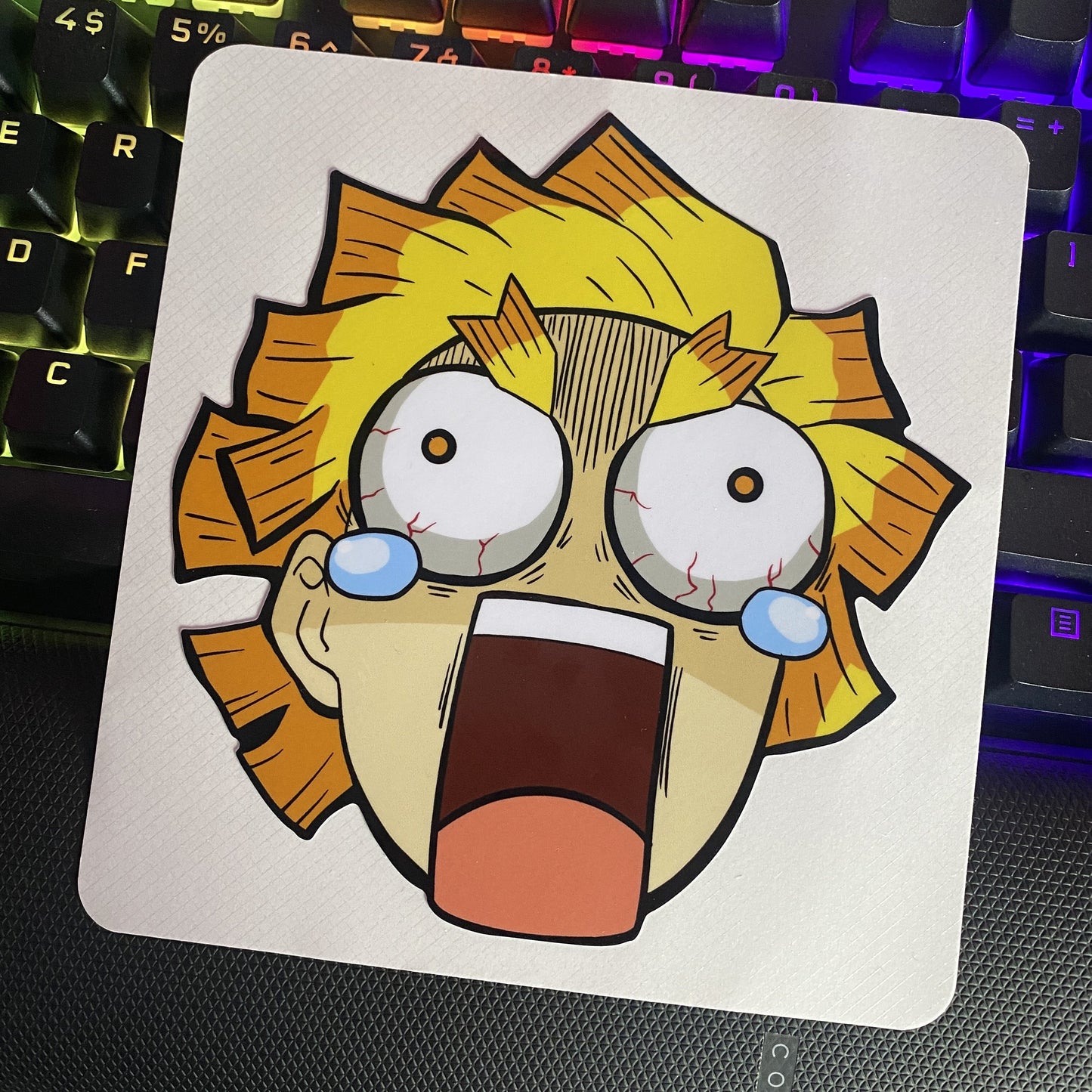 Premium Crying! Sticker