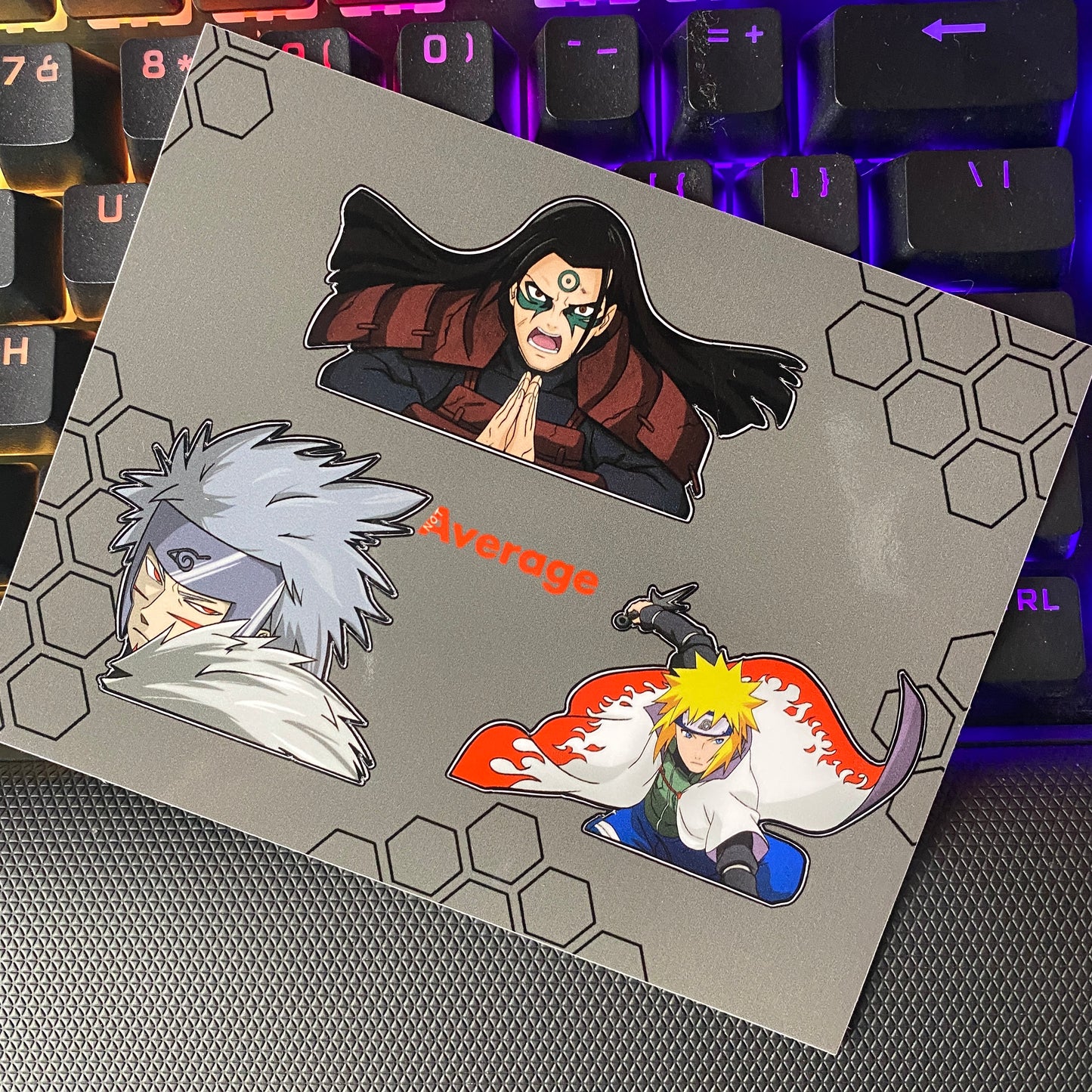 Premium Hokages Sticker Sheet !