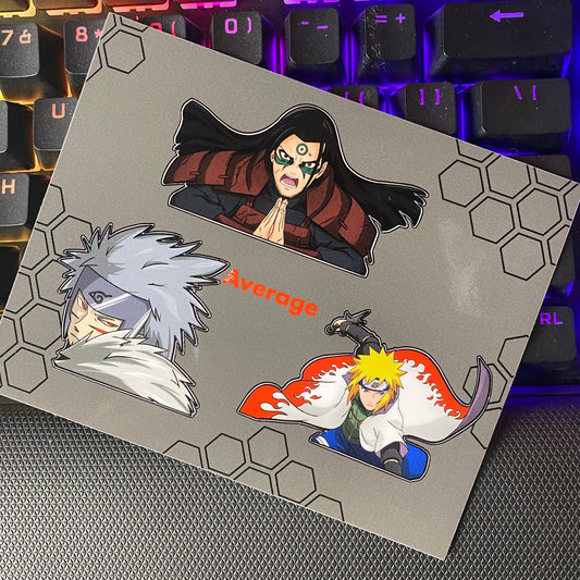 Premium Hokages Sticker Sheet !