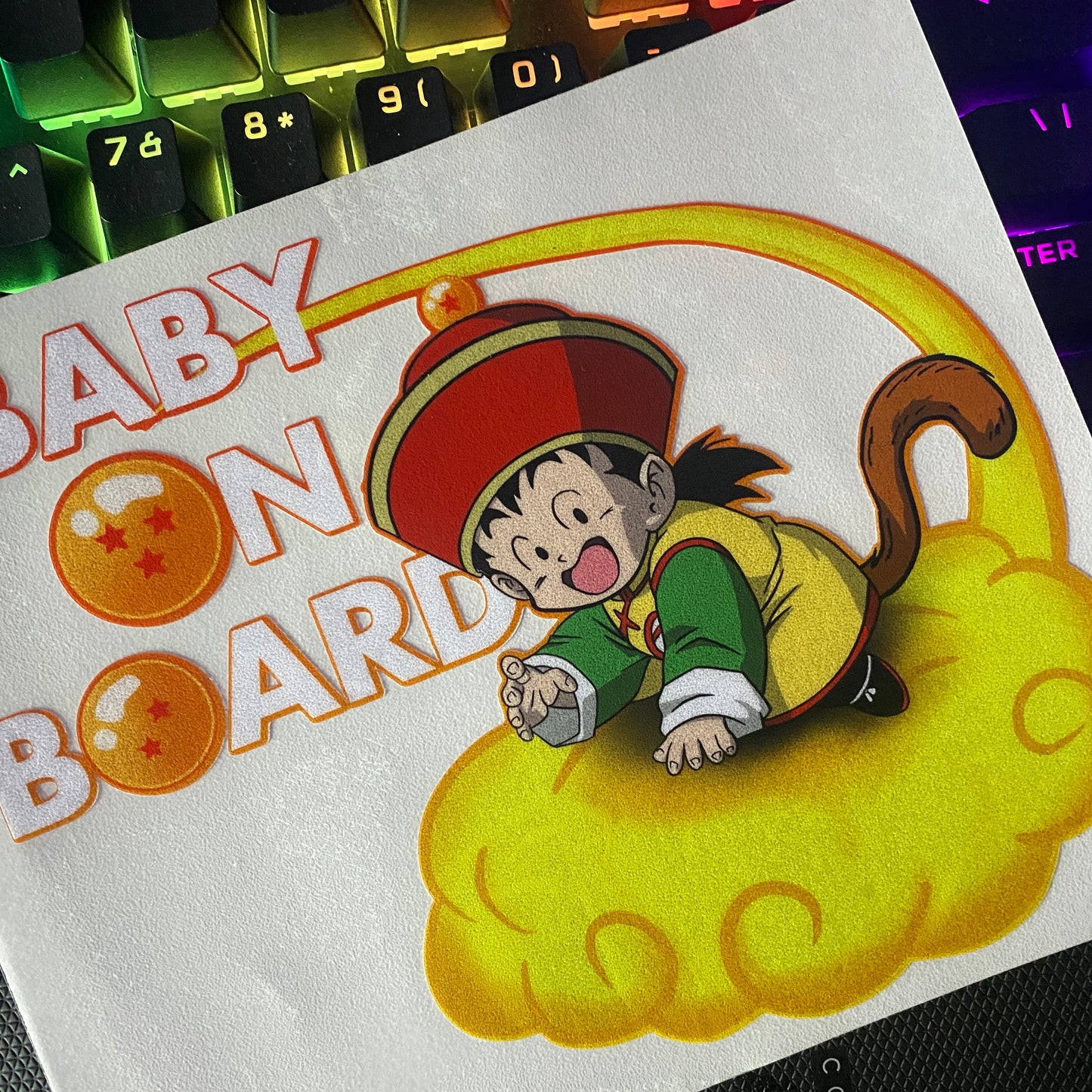 Premium Baby On Board! Sticker