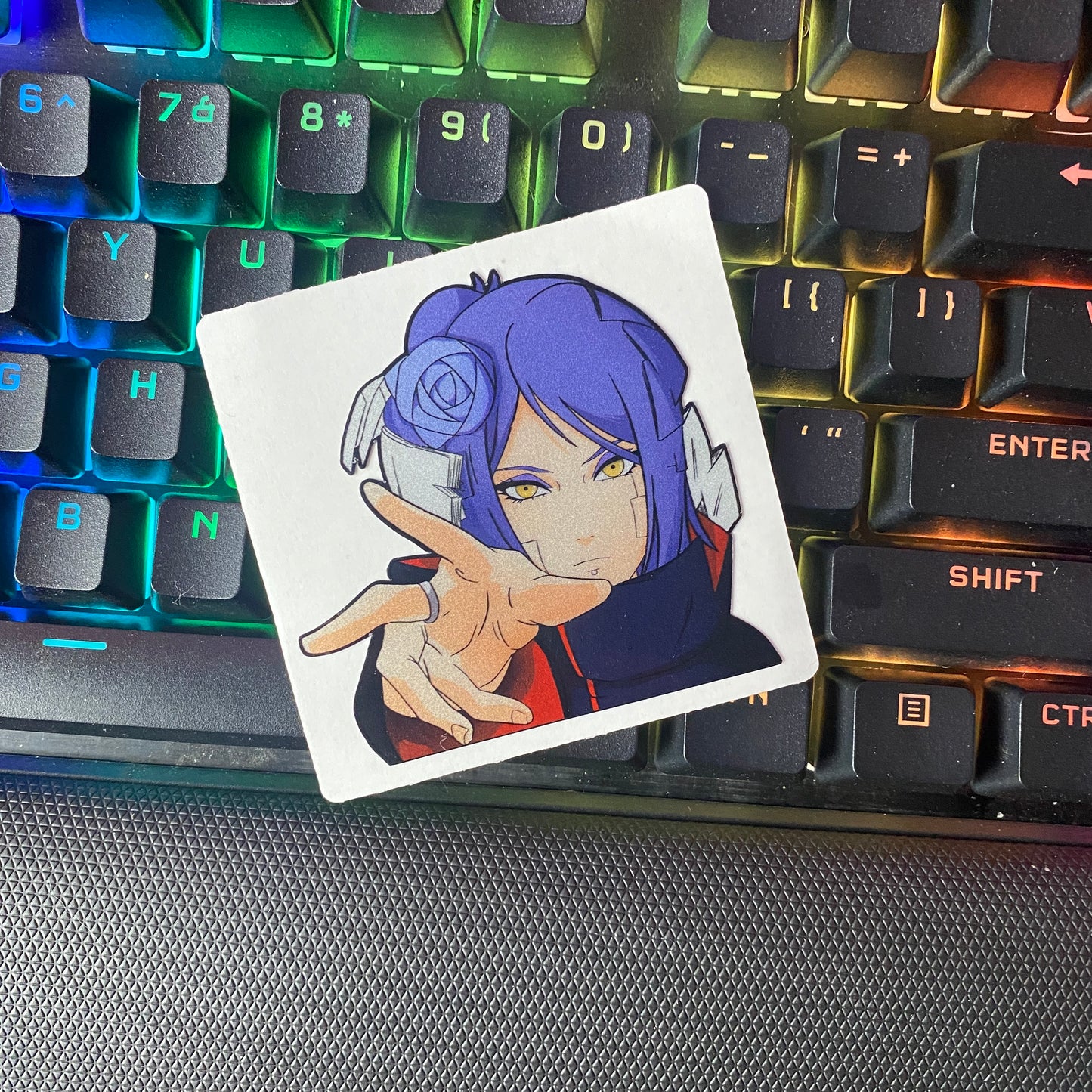 Reflective Konan Sticker