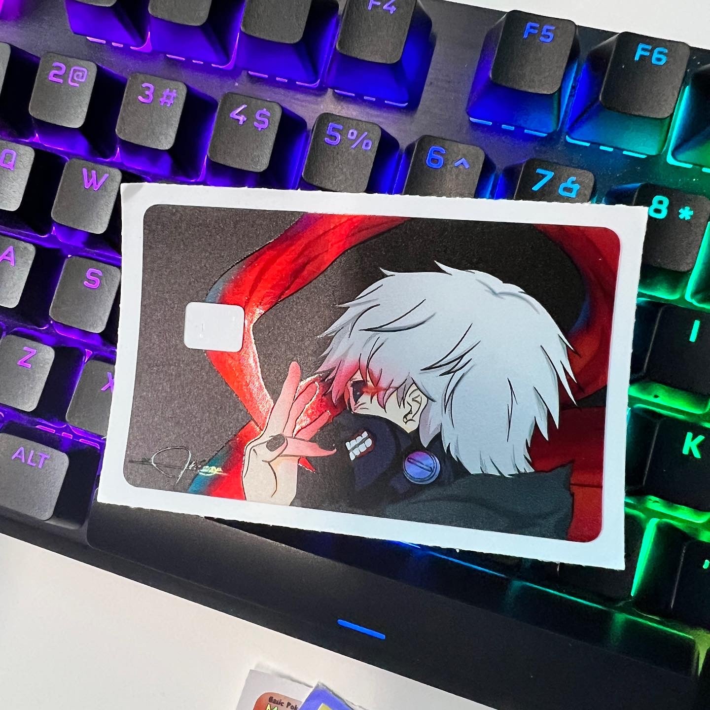 RedEye Sticker UV Holo Rectangle!