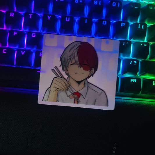 Premium Shoto Eating Sticker