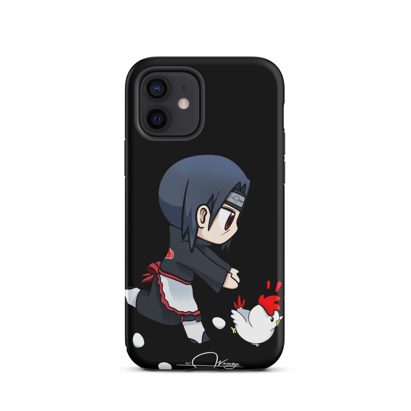 Tough iPhone case Original Chasing Chicken V2 Design by Mel