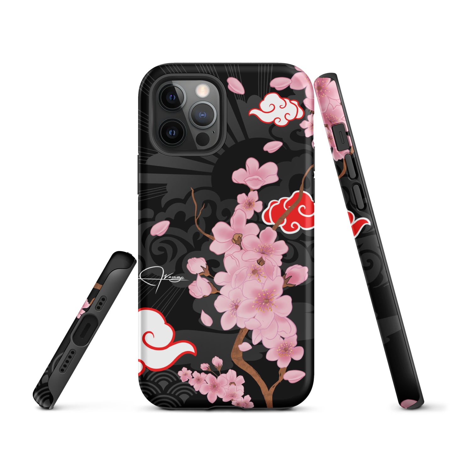 Japanese Blossom Clouds - Tough iPhone case