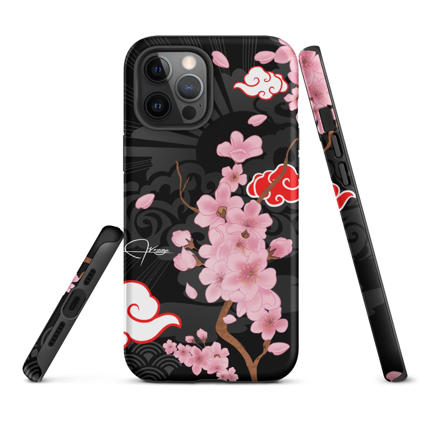 Japanese Blossom Clouds - Tough iPhone case