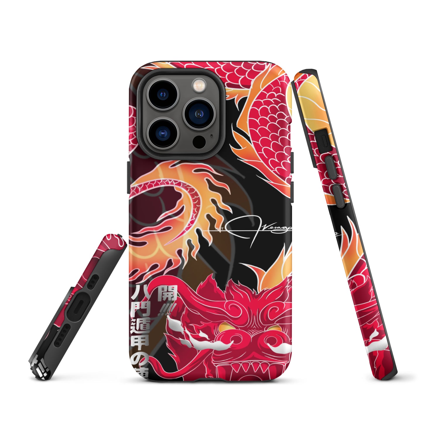 8 Gates Dragon - Tough iPhone case