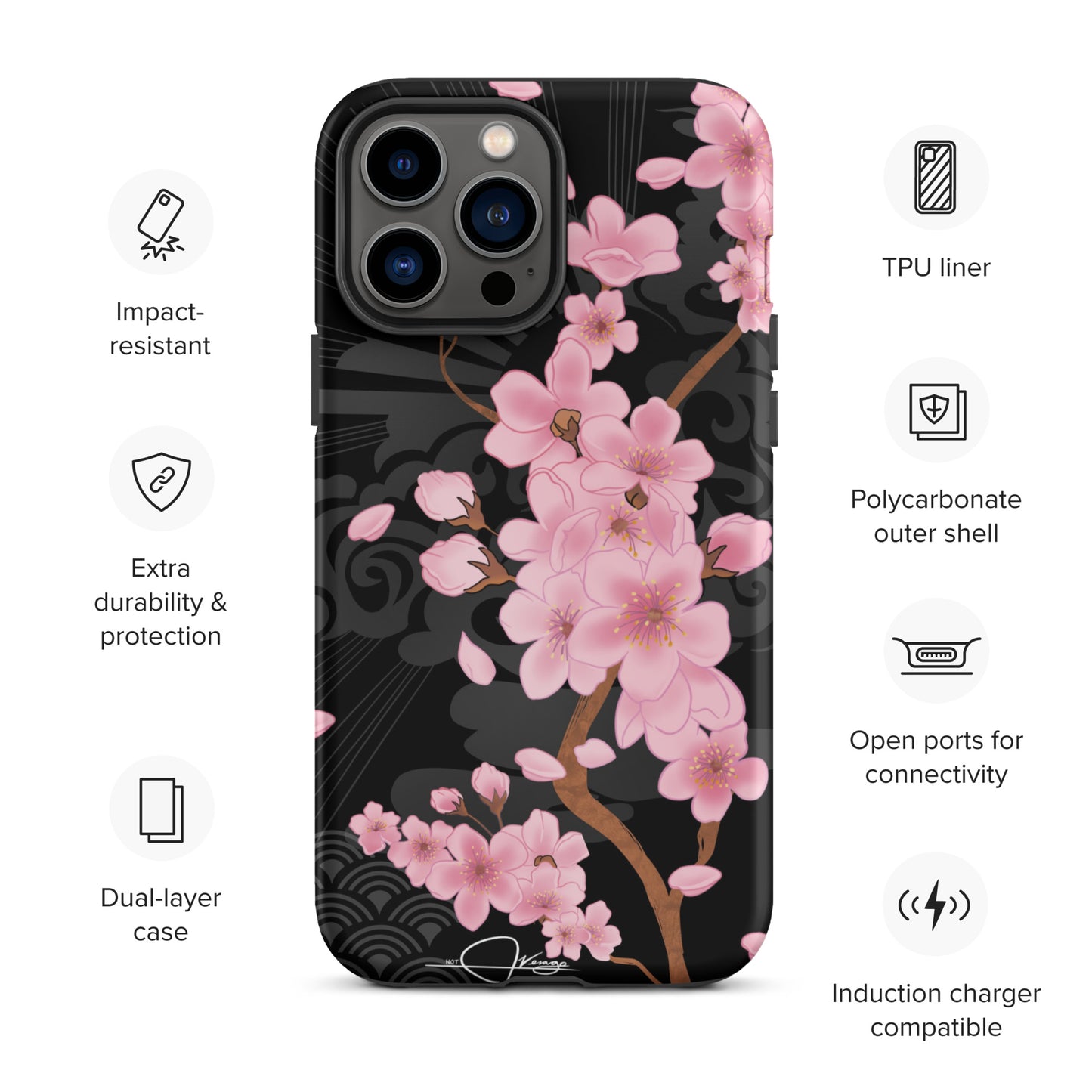 Limited Edition Blossom Tough iPhone case